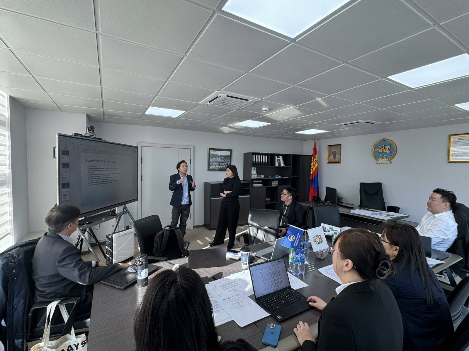 Газрын дарга “Trans Consult” компанийн төлөөлөлттэй уулзлаа