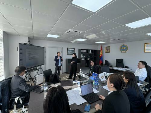 Газрын дарга “Trans Consult” компанийн төлөөлөлттэй уулзлаа